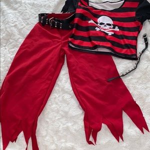 Hip punk pirate costume